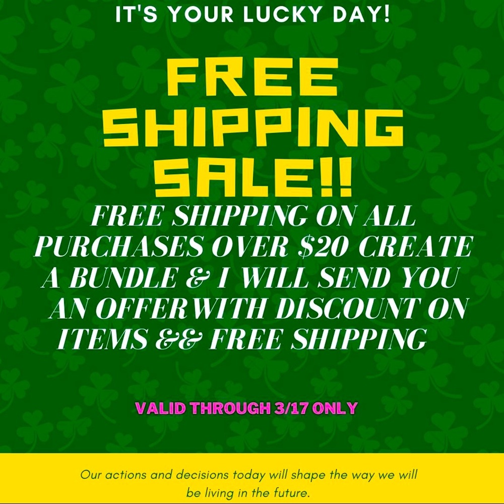 🍀Free Shipping Sale ! Happy Saint Patrick’s Day🍀
